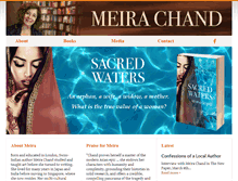 Tablet Screenshot of meirachand.com